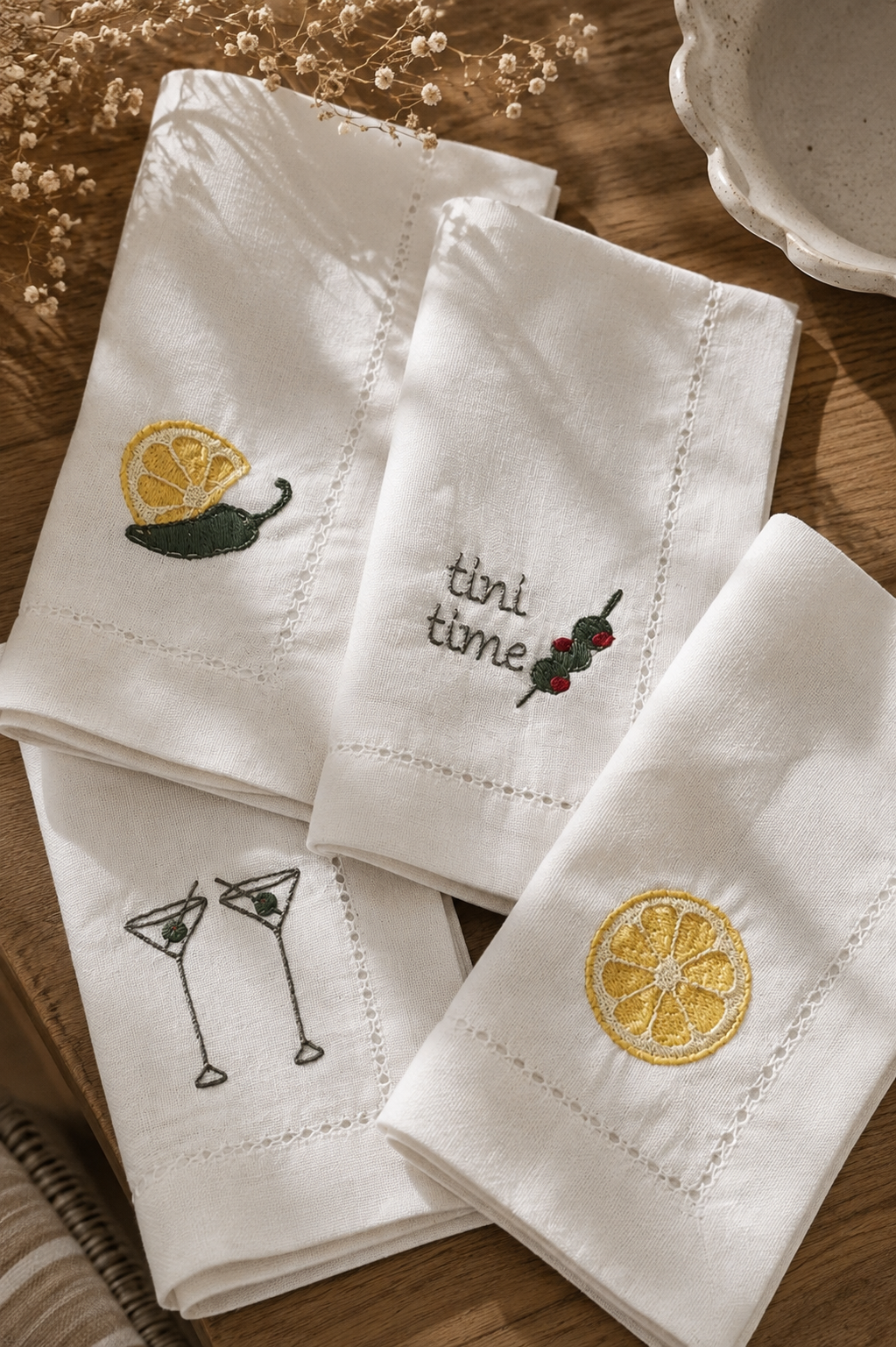 Lemon Martini Set of 4