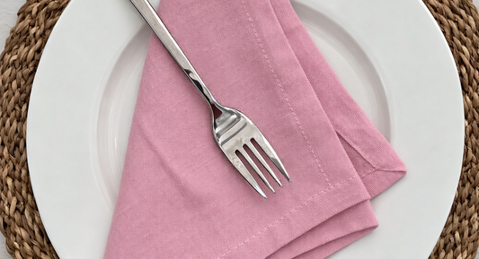 Plain Pink Napkin