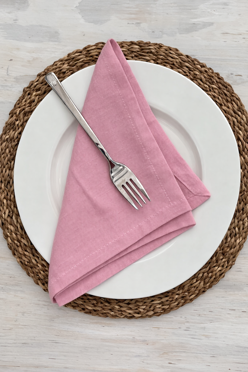 Plain Pink Napkin